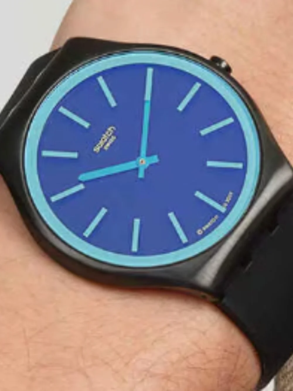 Swatch Watch, Obsidian Shimmer, 42MM